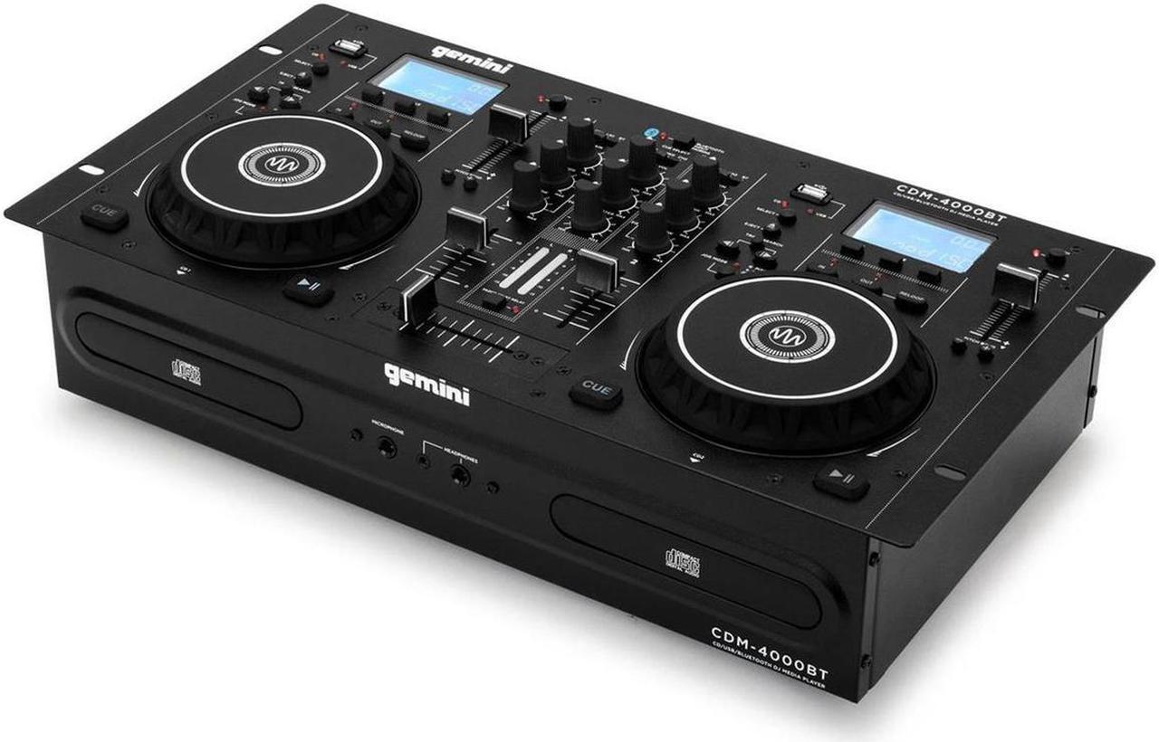 Alt view image 20 of 20 - Gemini Sound Pro StandAlone DJ Dual Deck Media Player Mixer