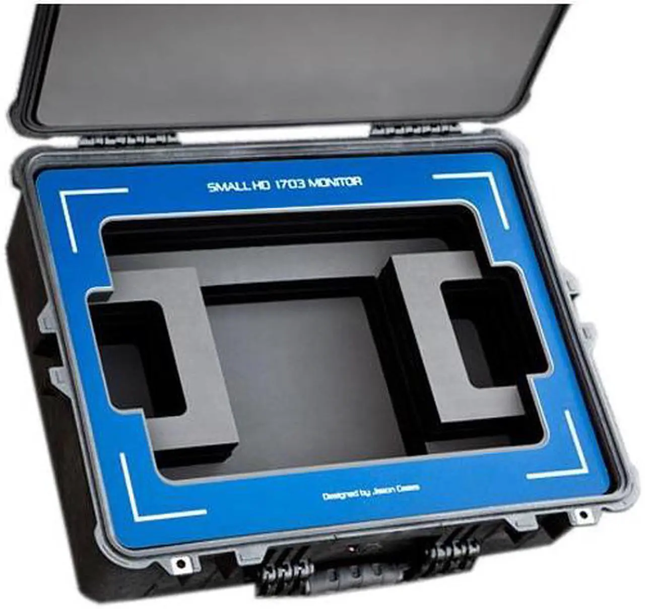 Main image of Jason Cases Protective Case for SmallHD 1703 17" HDR Monitor, Blue Overlay