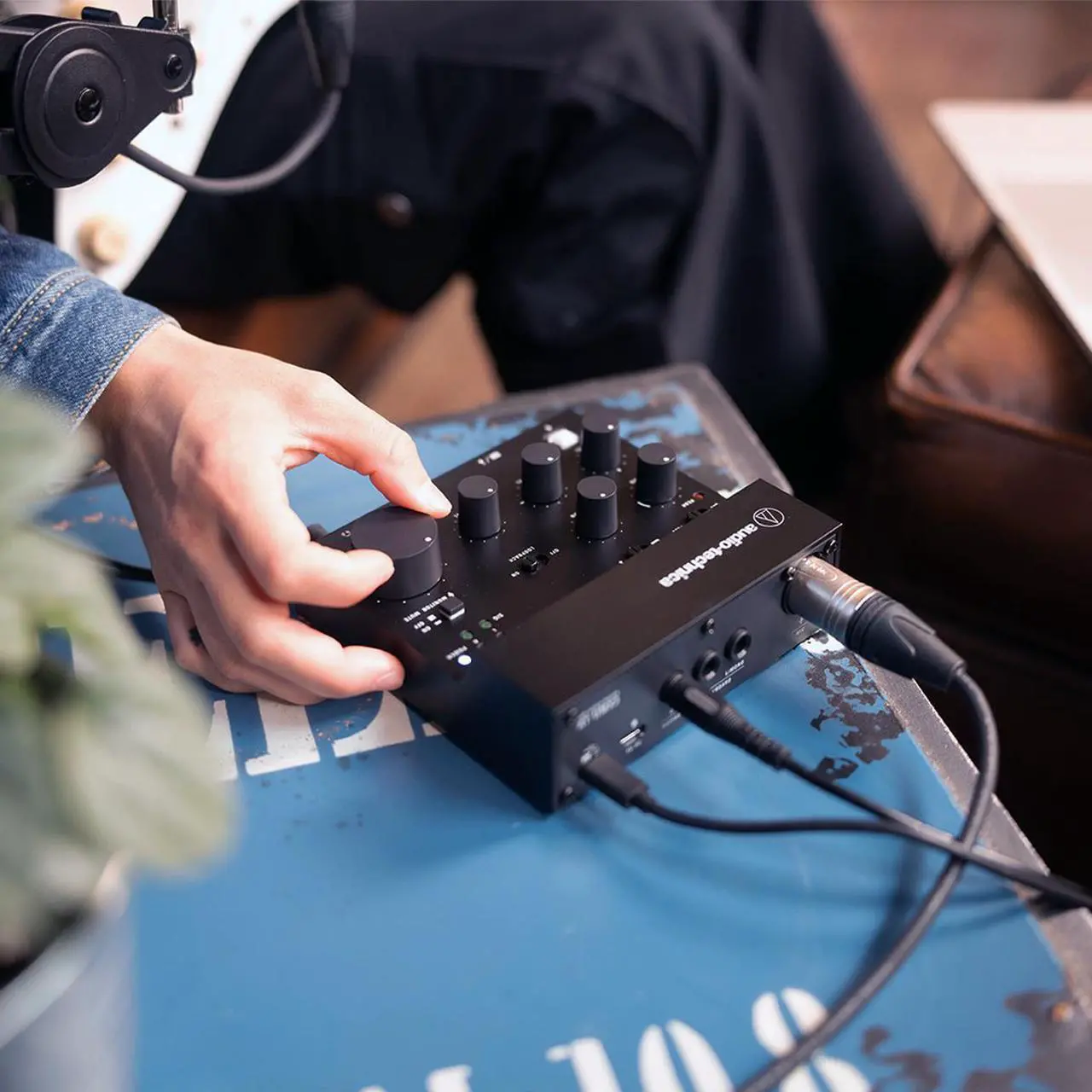 Alt view image 6 of 13 - Audio Technica AT-UMX3 Live Streaming USB Audio Mixer