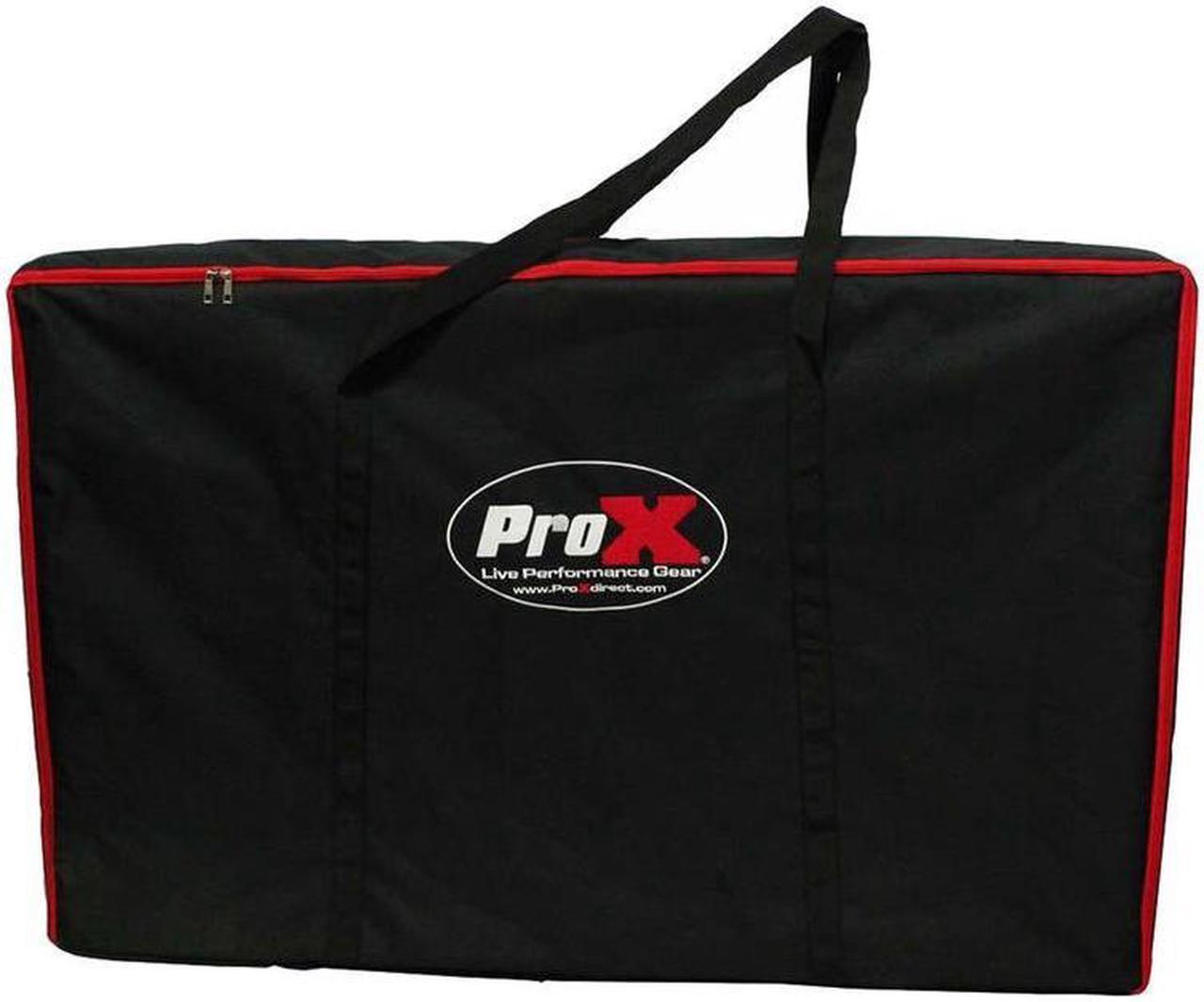 Alt view image 11 of 13 - ProX Direct XF-4X3048W MK2 Four Panel ProX DJ Facade White Collapse and Go Facade Panels