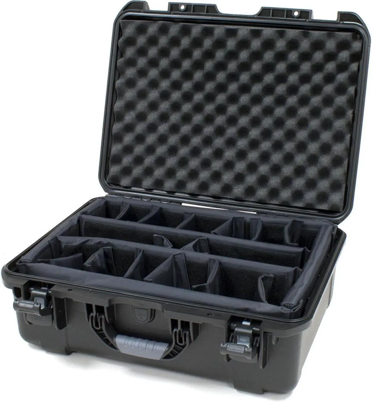 Alt view image 8 of 8 - Nanuk Large Series 940 NK-7 Resin Protective Case with Padded Dividers, Black