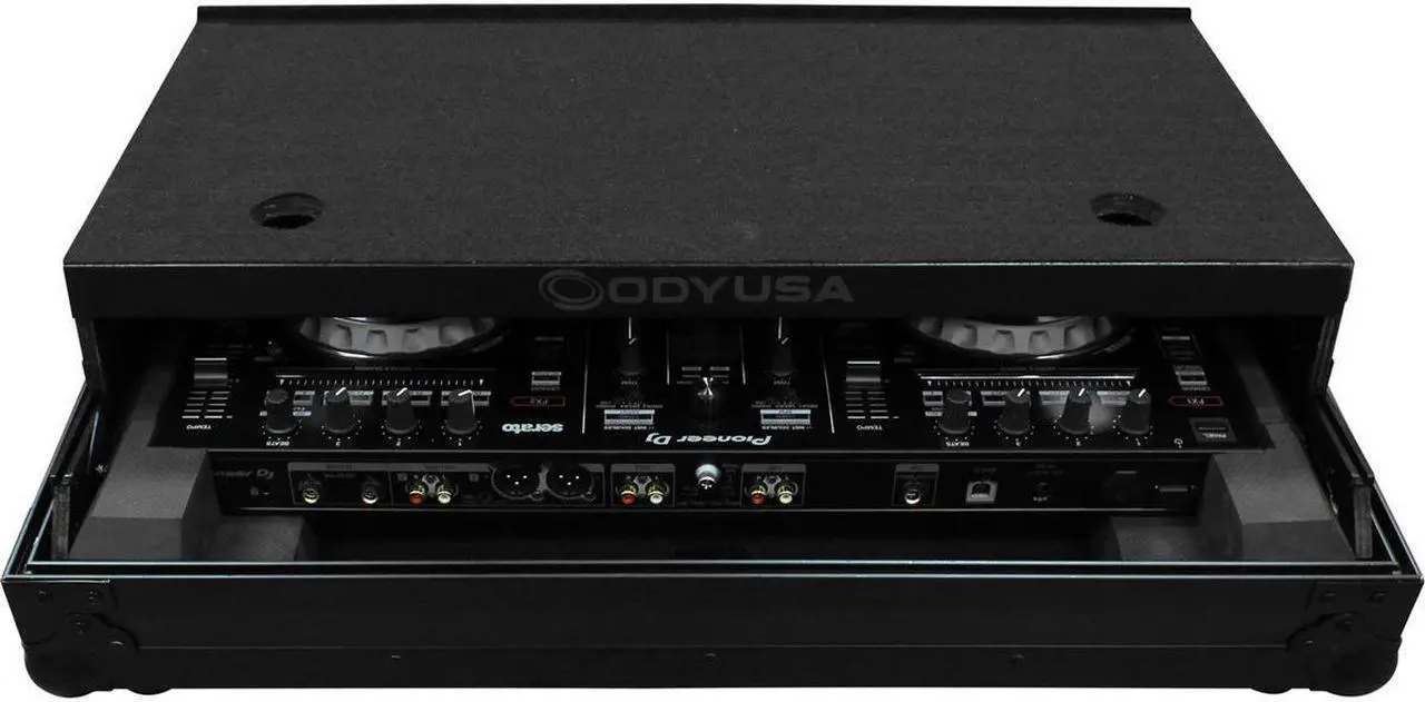 Alt view image 4 of 4 - Odyssey Innovative Designs Black Label Glide Style Case for Pioneer DDJ-SR2 DJ Controller