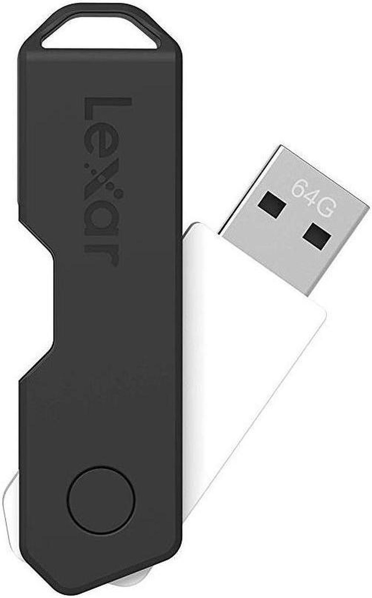 Alt view image 15 of 20 - Lexar® JumpDrive® TwistTurn2 USB 2.0 Flash Drive, 64GB, Black, LJDTT2-64GABNABK