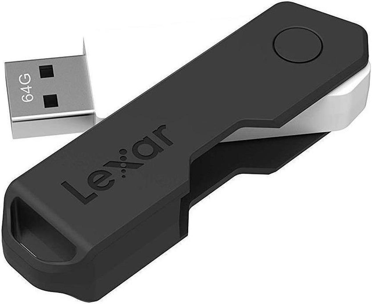 Alt view image 16 of 20 - Lexar® JumpDrive® TwistTurn2 USB 2.0 Flash Drive, 64GB, Black, LJDTT2-64GABNABK