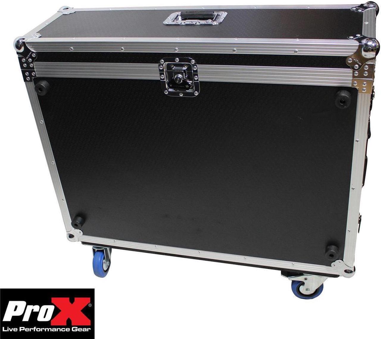 Alt view image 7 of 7 - ProX XS-AHQU32DHW Flight Road Case for Allen & Heath QU-32 Digital Mixer