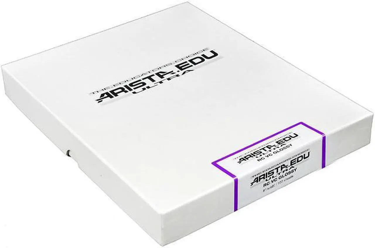 Alt view image 2 of 3 - Arista EDU Ultra VC RC Black & White Photographic Paper, Glossy 8x10, 100 Sheets 8 x 10