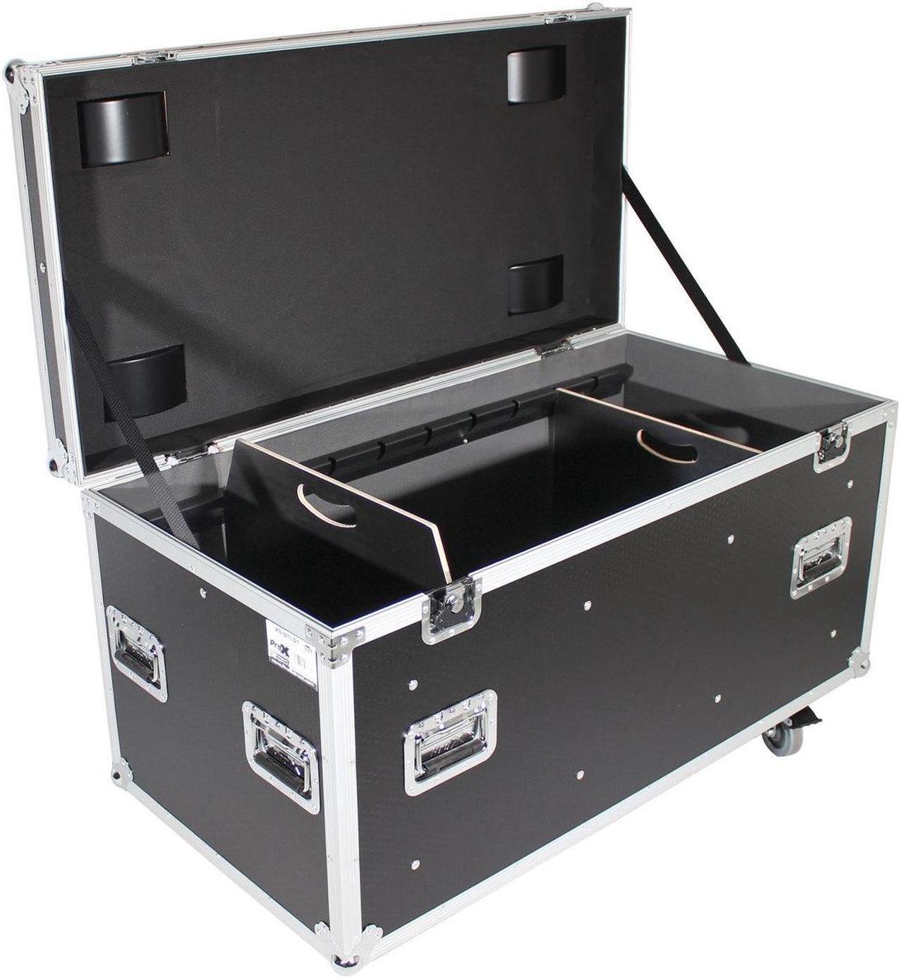 Alt view image 2 of 7 - ProX XS-UTLD1 Large Utility Case with Divider and 4" Caster Wheels