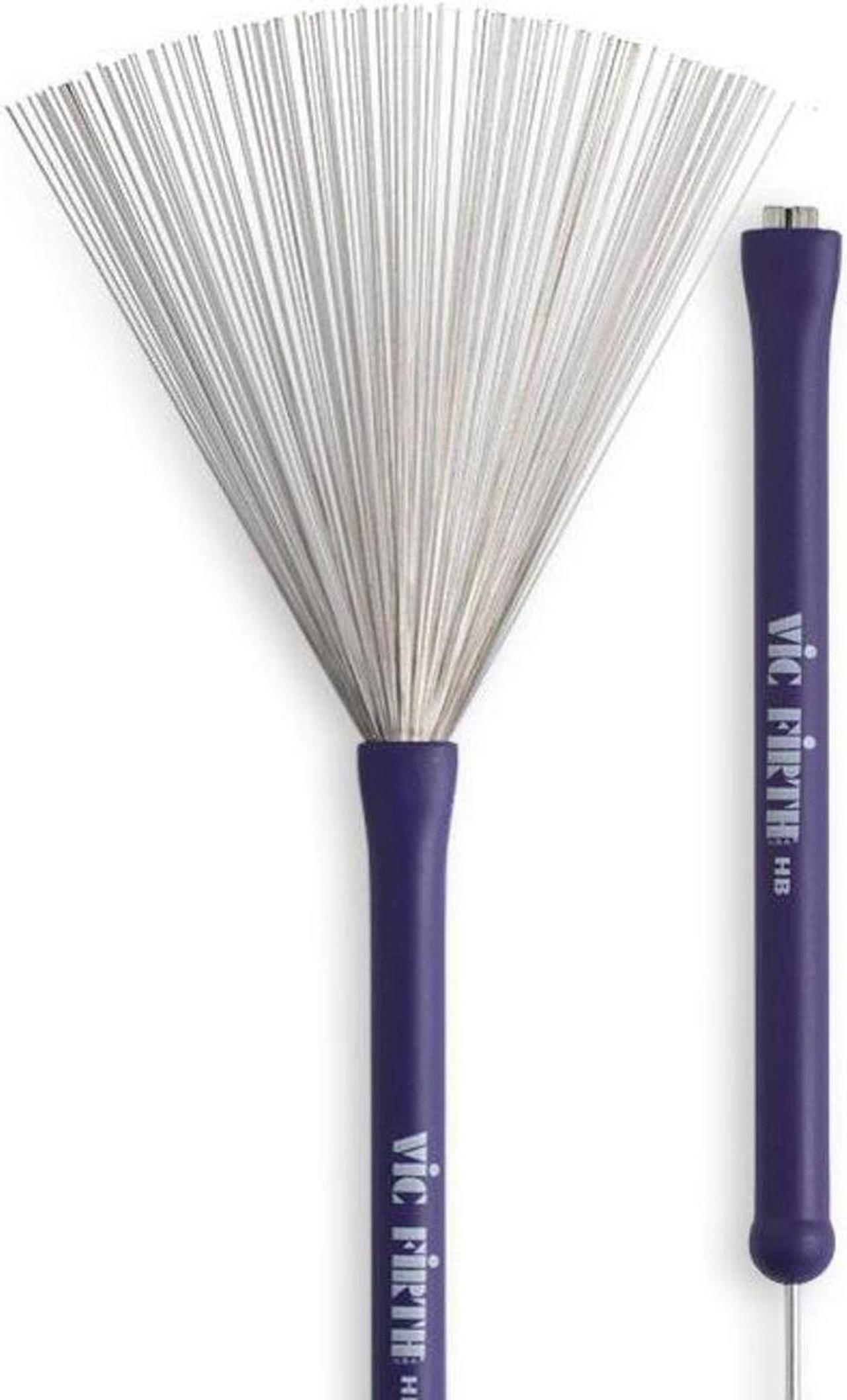 Main image of Vic Firth Heritage Brush with Rubber Handle, Pair #HB