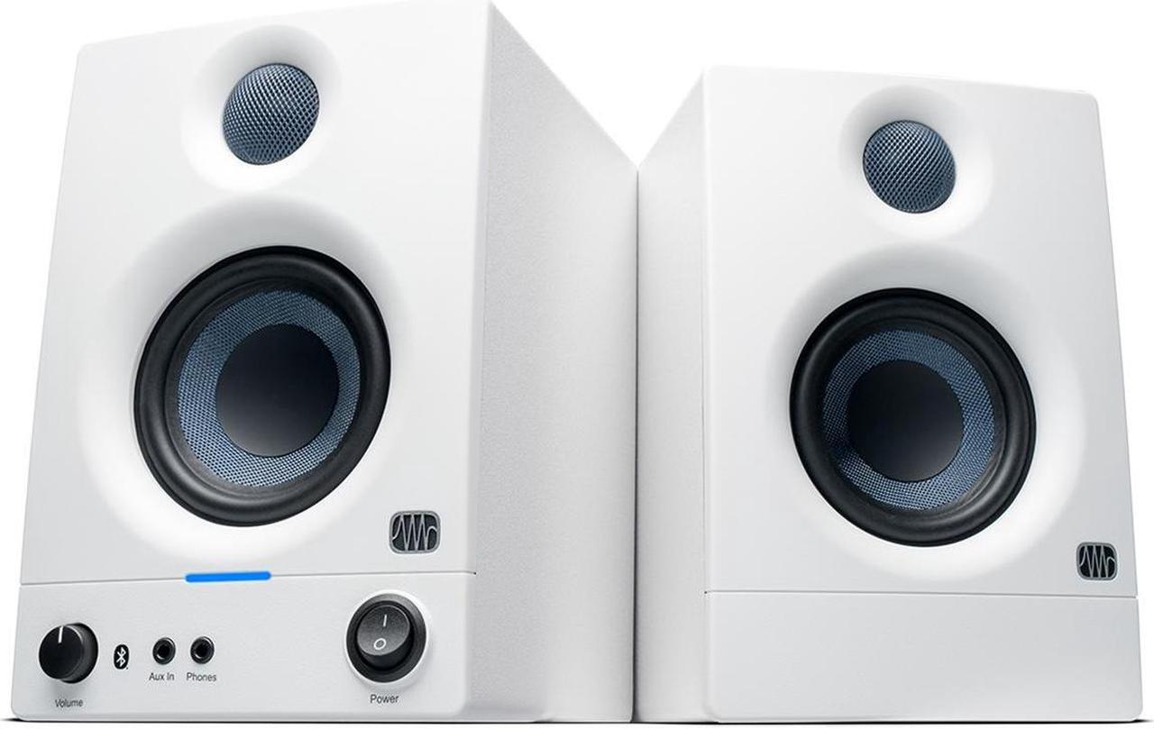 Alt view image 6 of 6 - PreSonus Eris 3.5BT 3.5 Inch Active Media Reference Monitors White Pair