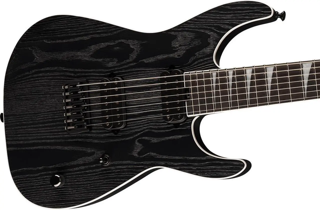 Alt view image 4 of 6 - Jackson Pro Signature Jeff Loomis Soloist SL7 HT 7-String Guitar, Black Ash