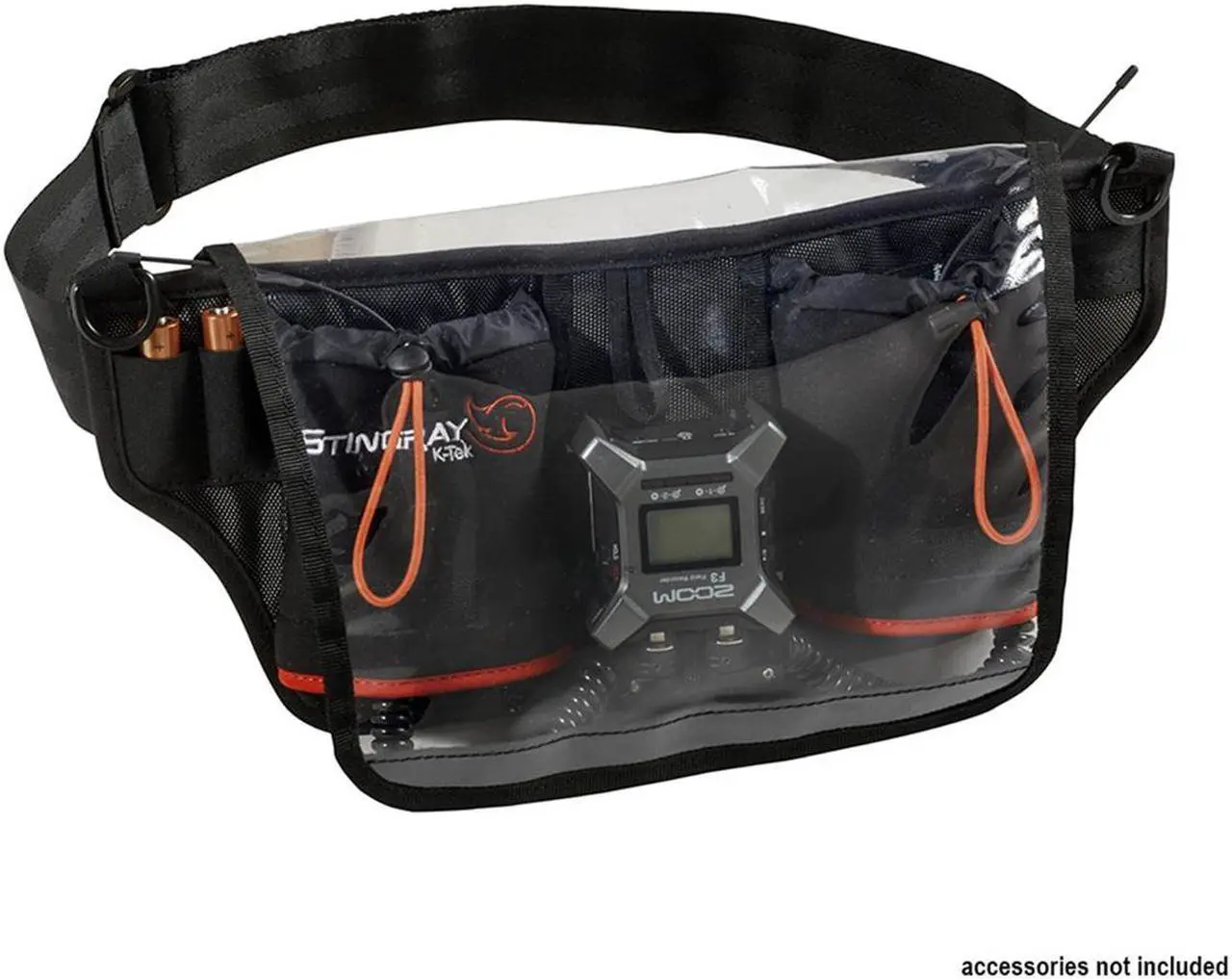 Alt view image 3 of 6 - K-Tek KSF3 Stingray Action Belt for Zoom F3 Portable Field Recorder