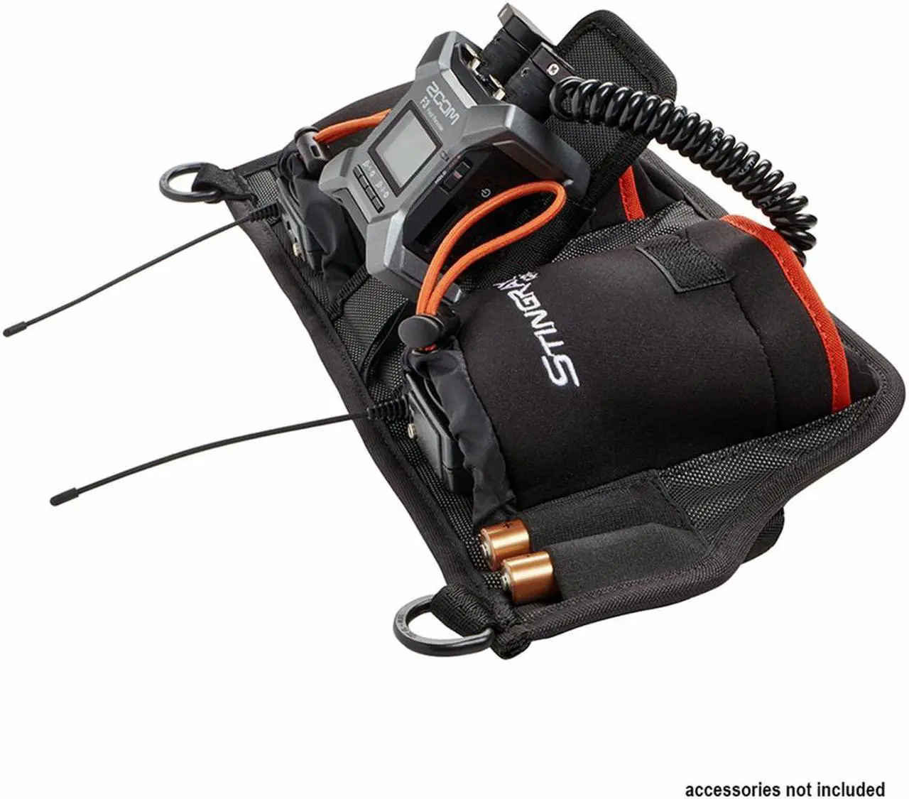 Alt view image 5 of 6 - K-Tek KSF3 Stingray Action Belt for Zoom F3 Portable Field Recorder