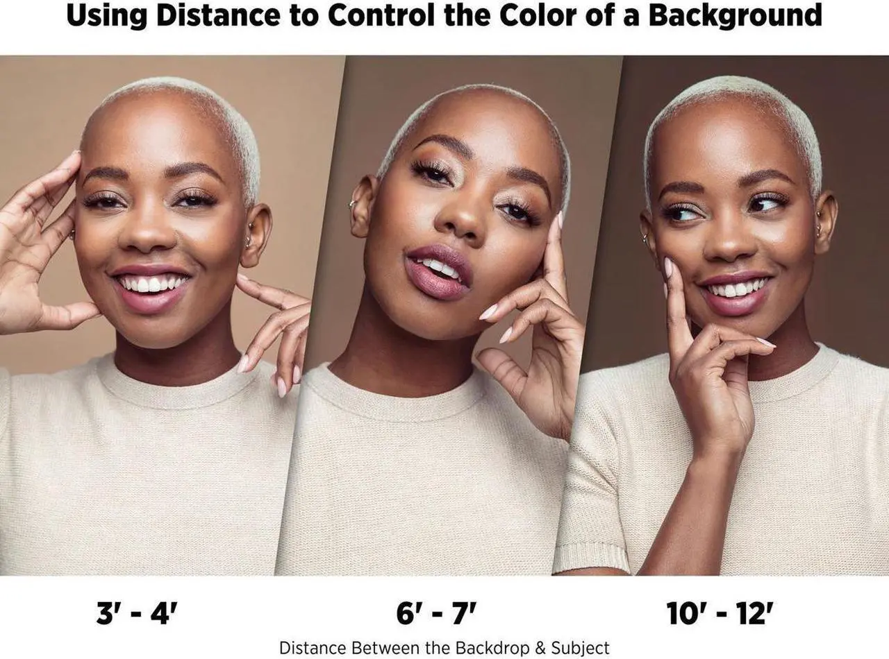 Alt view image 4 of 4 - Westcott 8x8' X-Drop Pro Wrinkle-Resistant Backdrop, Buttermilk White