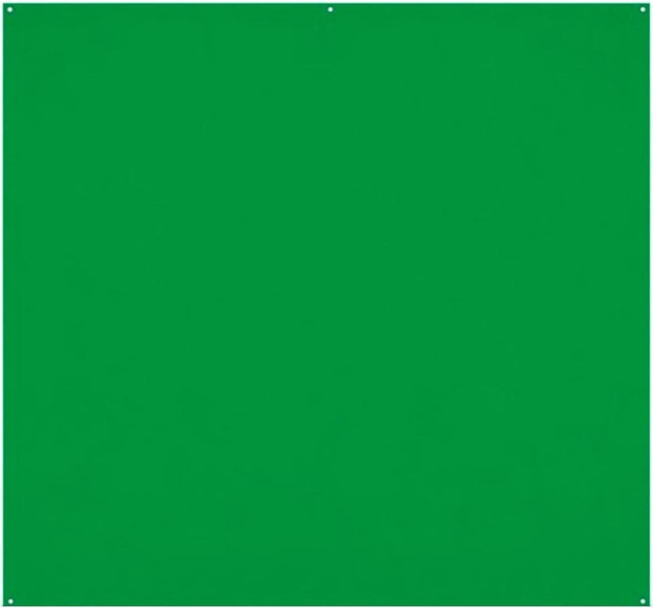 Alt view image 2 of 3 - Westcott X-Drop Pro Wrinkle-Resistant 8' x 8' (2.44 x 2.44m) Backdrop for Headshots  Photoshoots  Group Portraits  Video Interviews  & Photo Booths - Portable and Travel Friendly (Chroma Key Green)