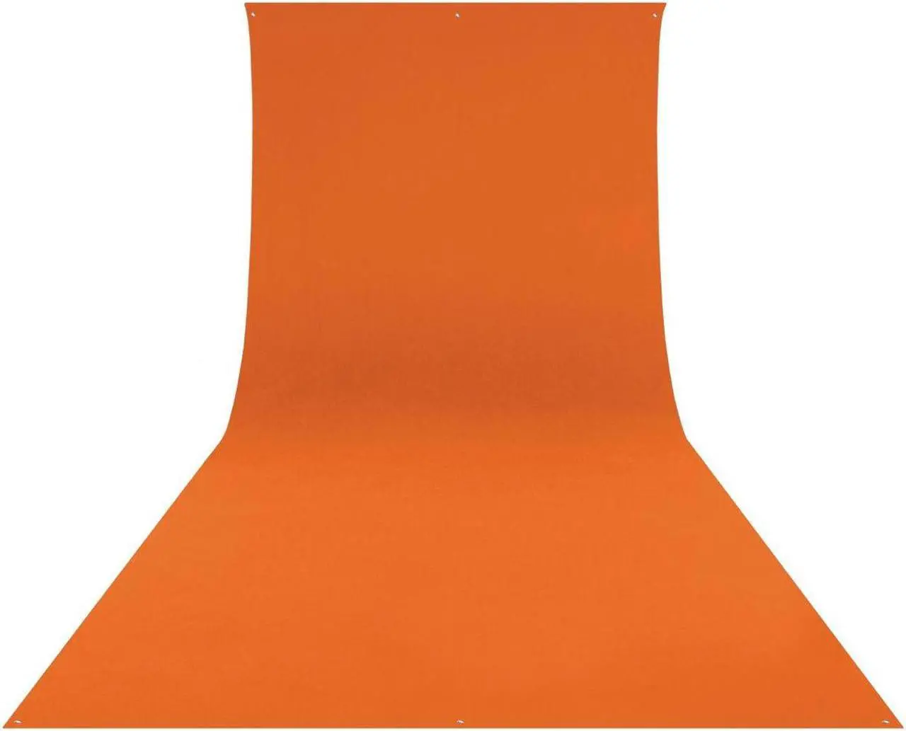 Main image of Westcott 9x20' Wrinkle-Resistant Backdrop, Tiger Orange