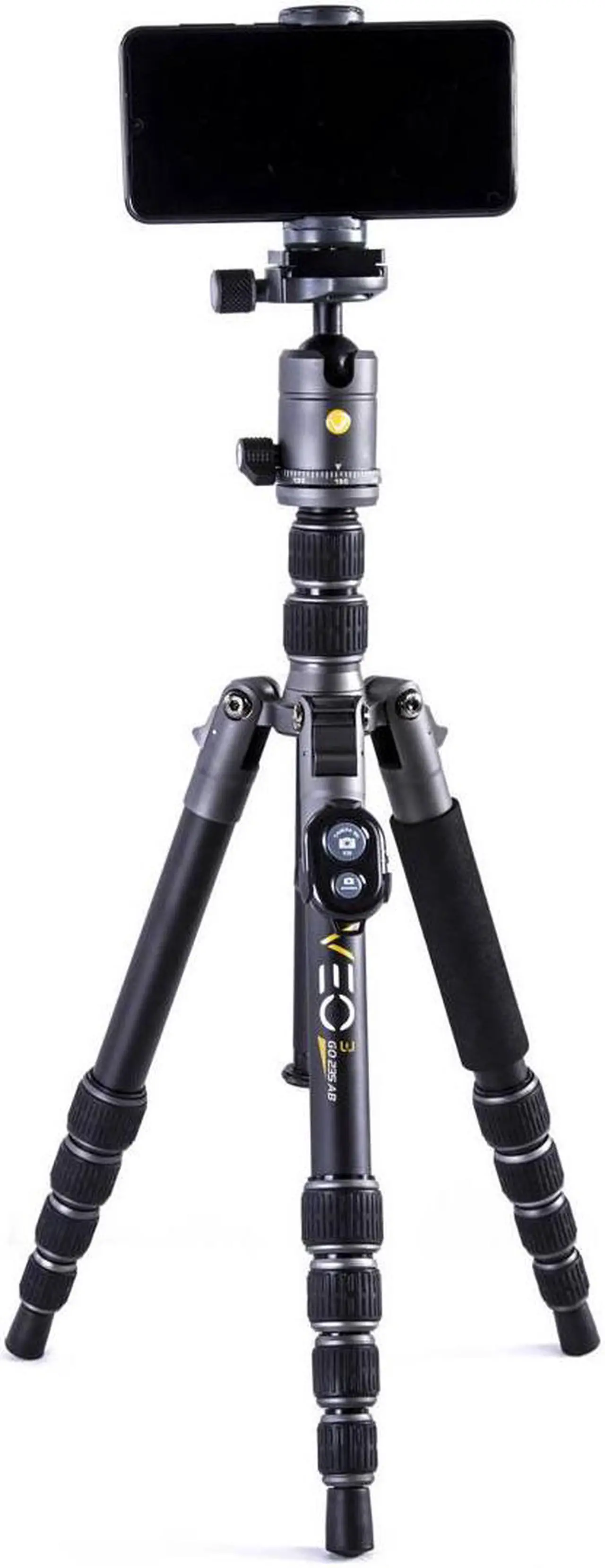 Alt view image 6 of 7 - Vanguard VEO 3 GO 235AB 23mm 5-Section Al Travel Tripod with T-50 Ball Head