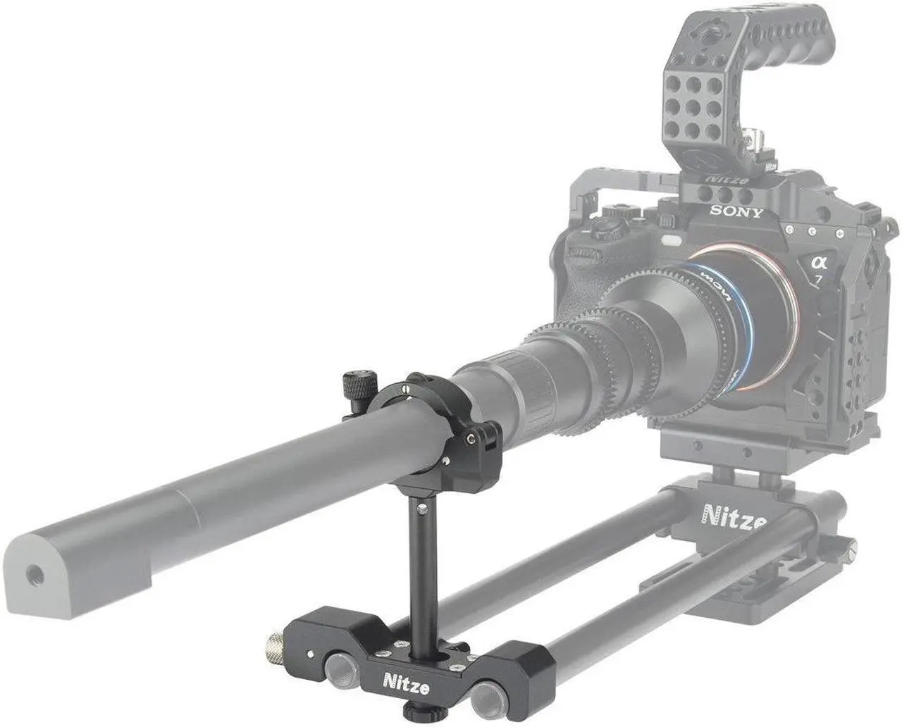 Alt view image 2 of 2 - Venus Nitze 15mm LWS Lens Support Rod for Laowa 24mm T14 2X Periprobe #N04E