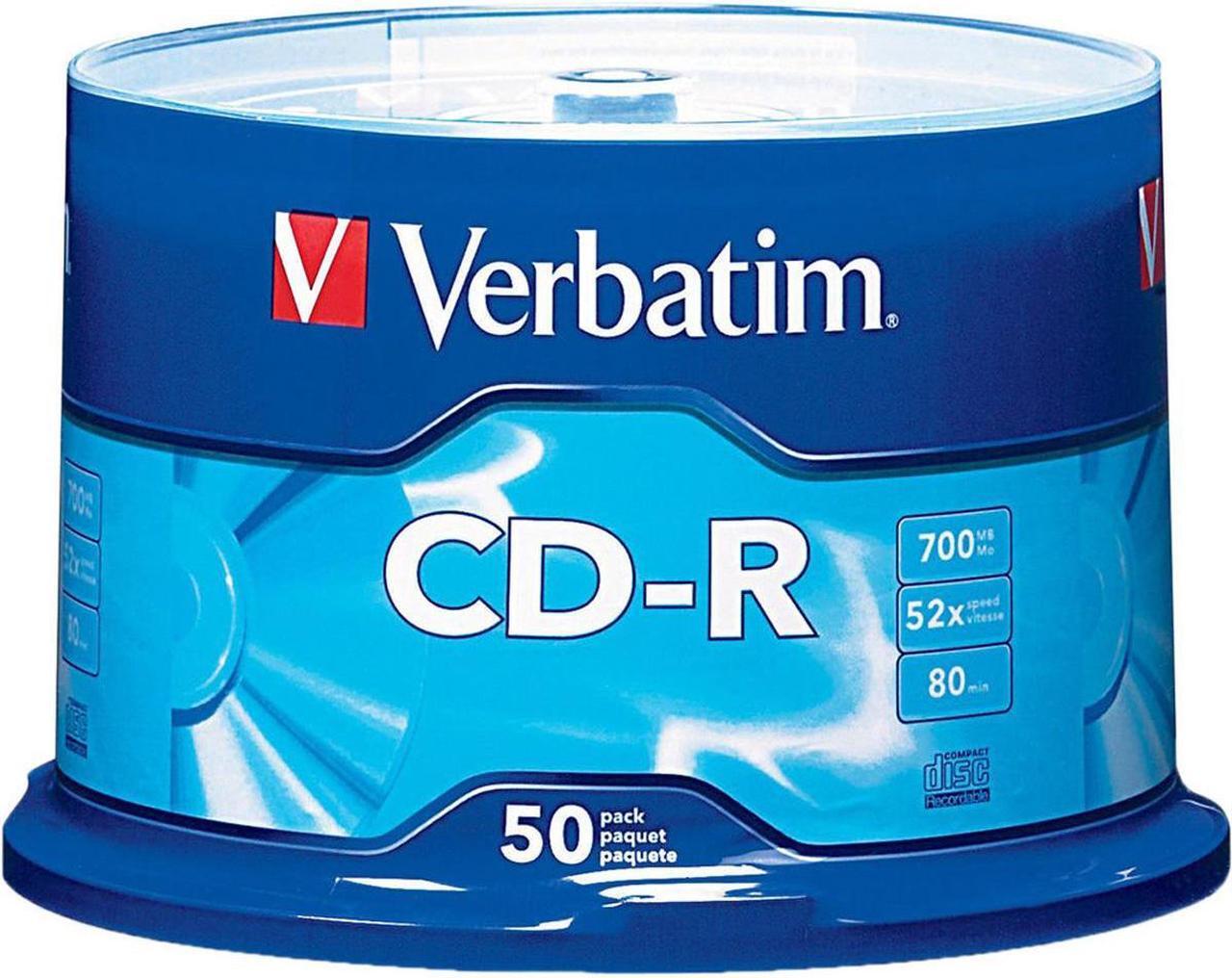 Alt view image 18 of 20 - Verbatim 700MB 52X CD-R 50 Packs Spindle Disc Model 94691  PROMO