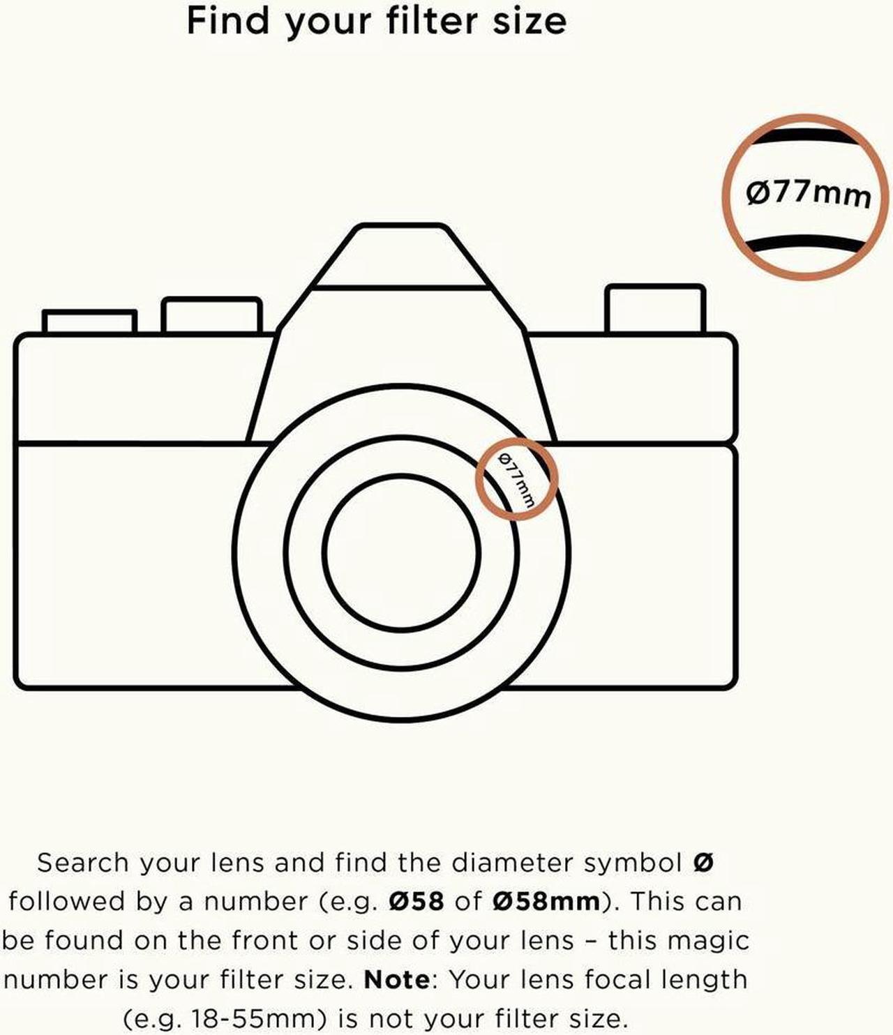 Alt view image 7 of 7 - Urth 72mm Circular UV Lens Filter #UUVST72