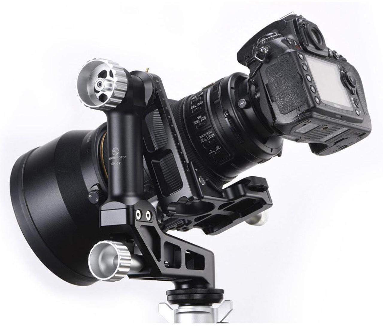 Alt view image 4 of 4 - SUNWAYFOTO GH-02 Gimbal Head Aluminum Load 66 lbs(30 Kgs