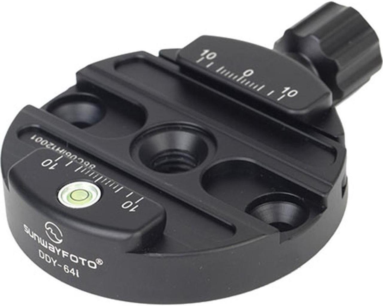 Alt view image 2 of 2 - sunwayfoto ddy 64i quick-release clamp round black
