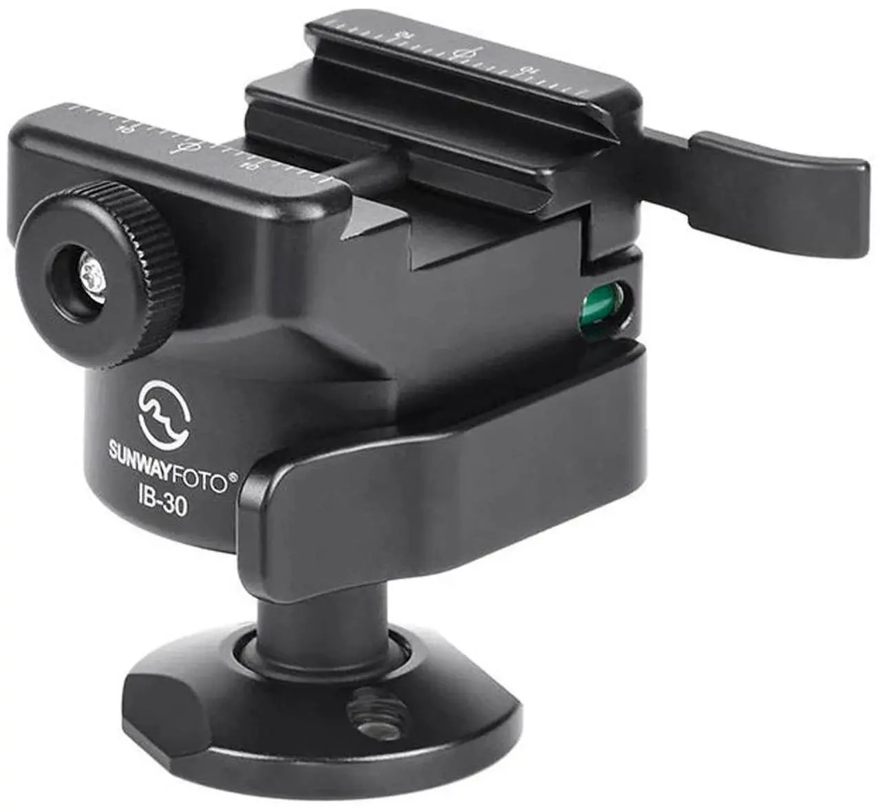 Main image of SunwayFoto IB-30 Low-Profile Inverted Ball Head with SDC-50 Duo-Lever Clamp