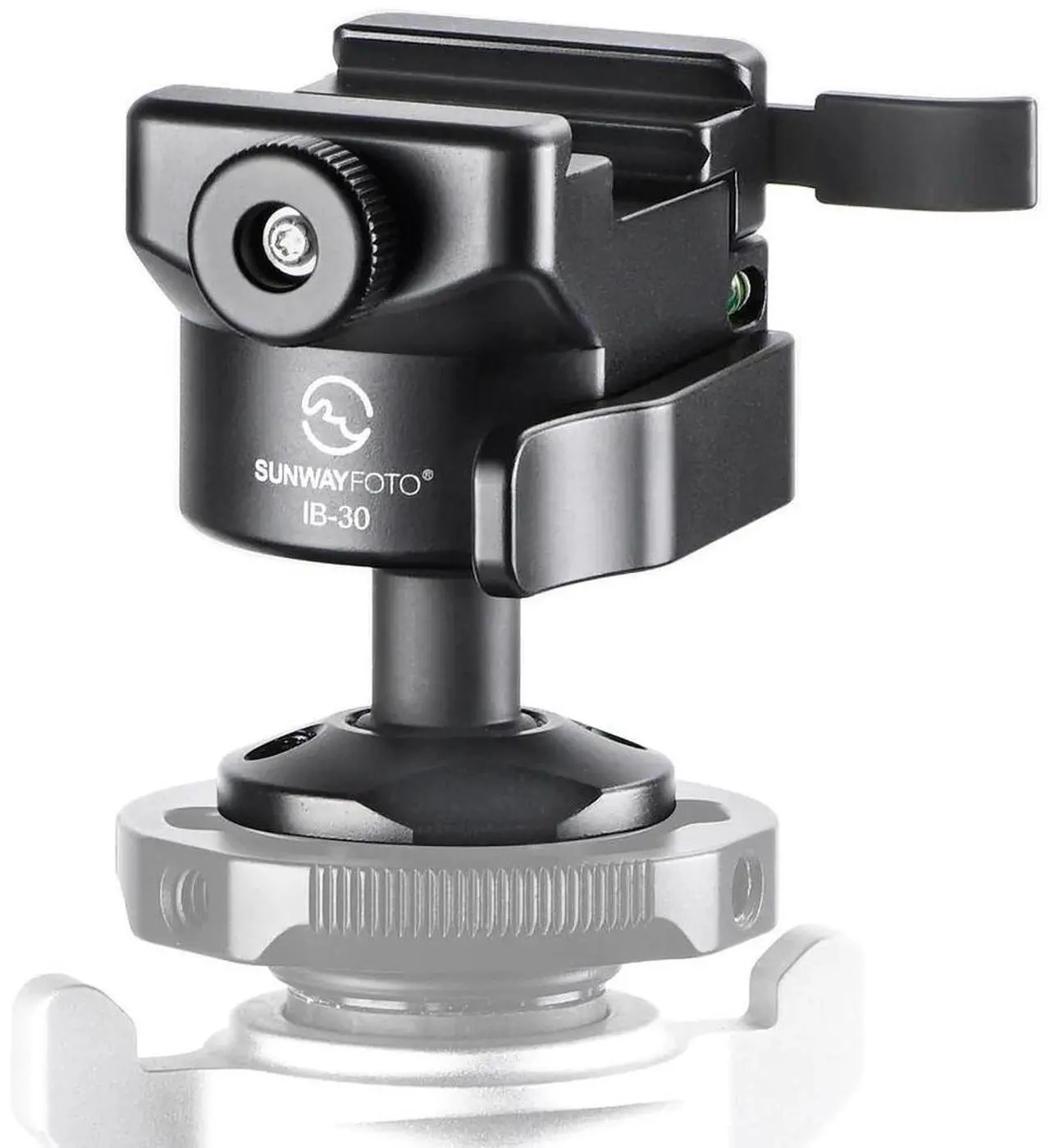 Alt view image 2 of 6 - SunwayFoto IB-30 Low-Profile Inverted Ball Head with SDC-50 Duo-Lever Clamp