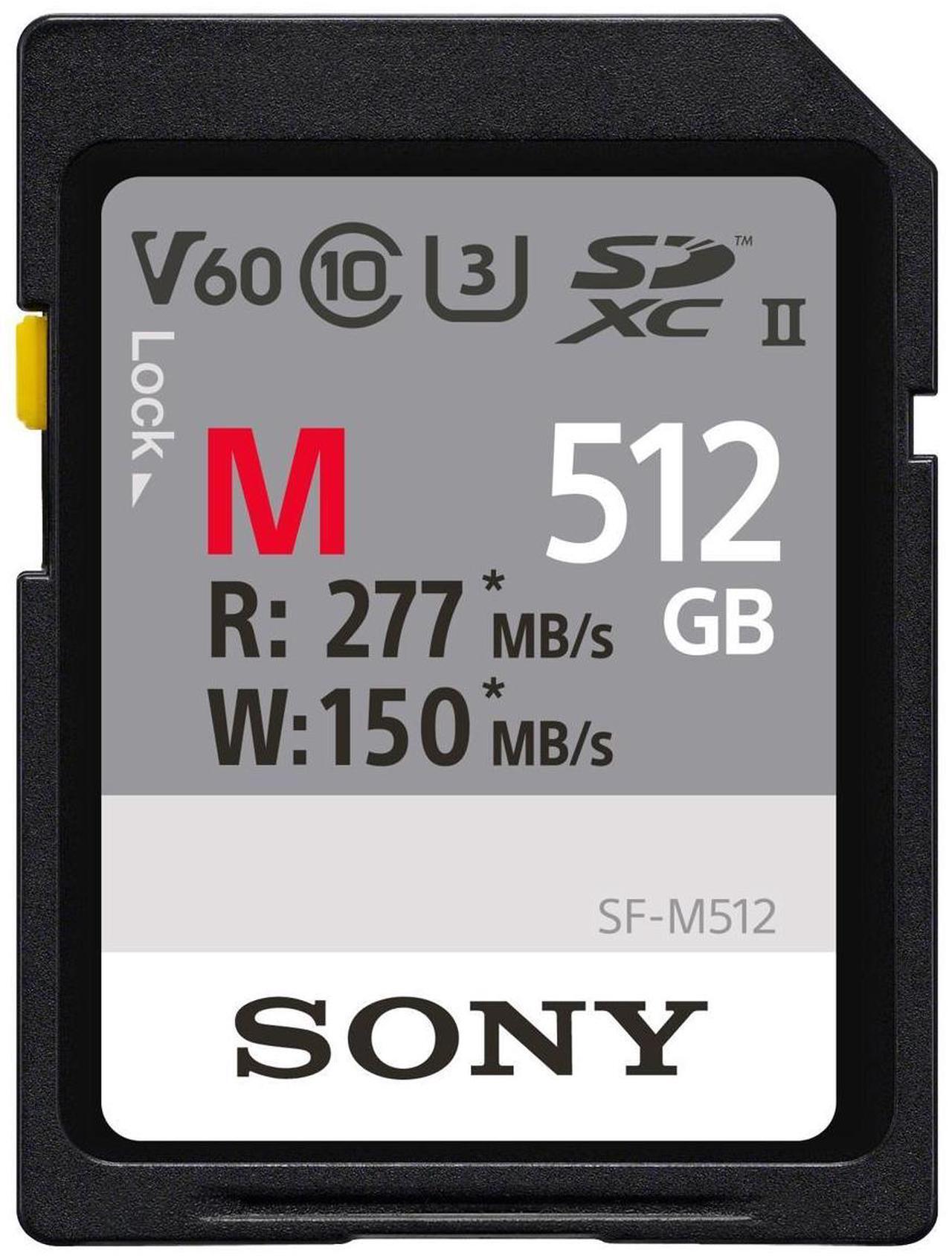 Alt view image 2 of 2 - Sony 512GB SF-M UHS-II SDXC Memory Card