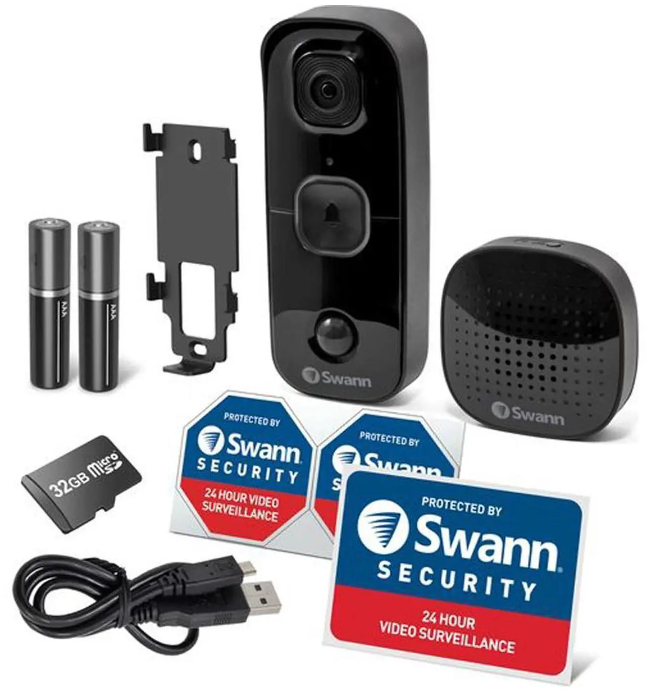 Alt view image 9 of 9 - Swann SwannBuddy Video Doorbell - SWIFI-BUDDY