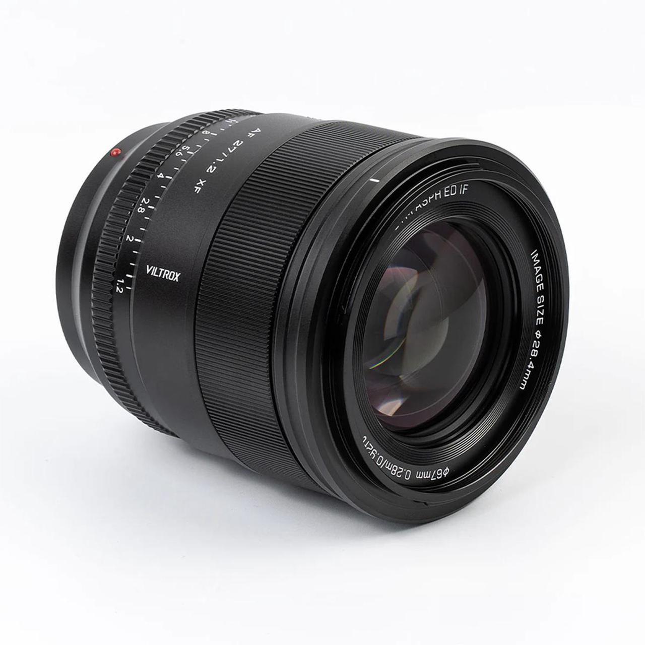 Alt view image 5 of 7 - Viltrox Pro AF 75mm f/1.2 XF Lens for Fujifilm X, Bundle w/77mm UV & CPL Filters