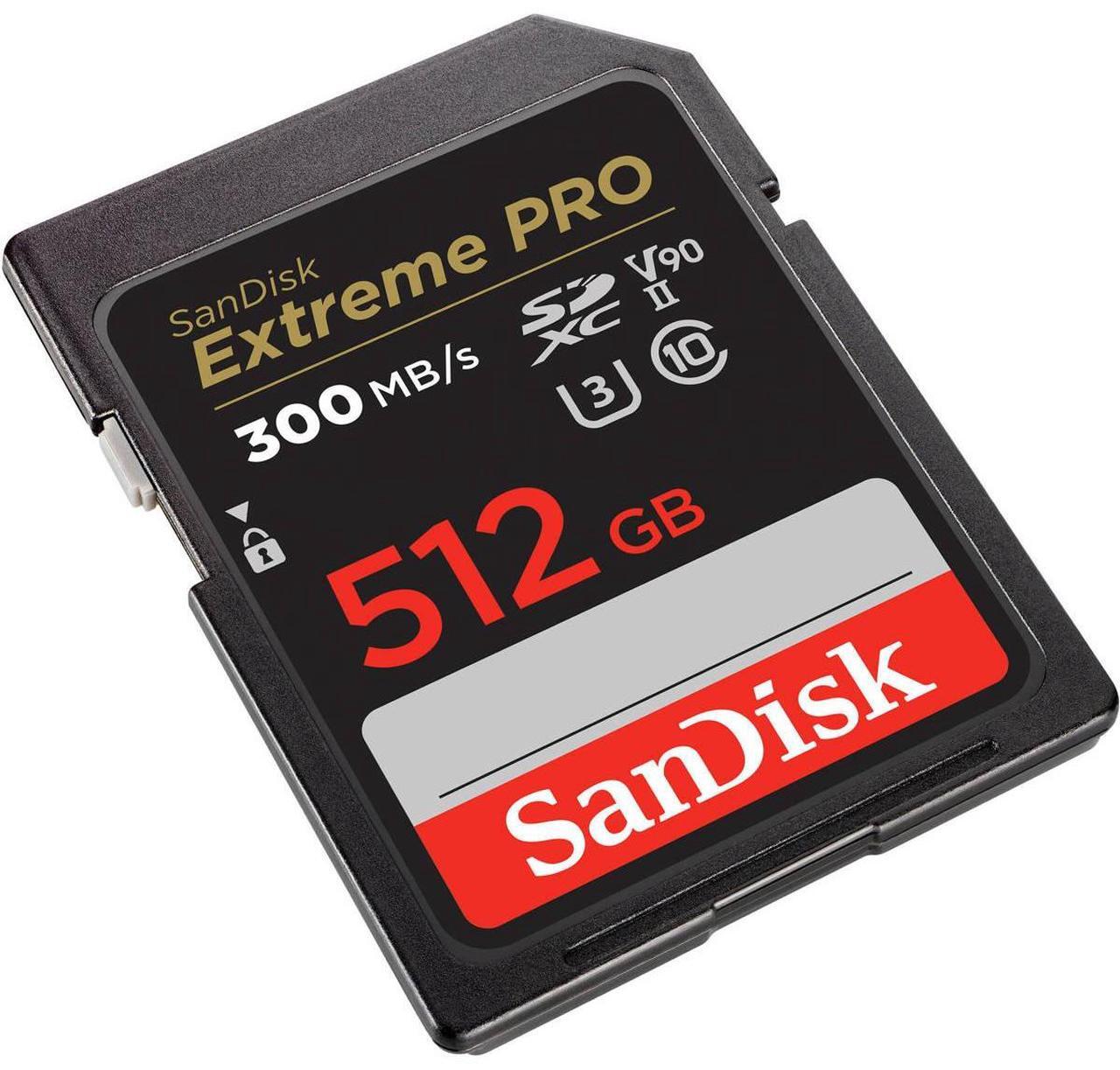 Alt view image 6 of 7 - SanDisk 512GB Extreme PRO UHS-II SDXC Card,2-Pack w/CFexpress B & SD Card Reader