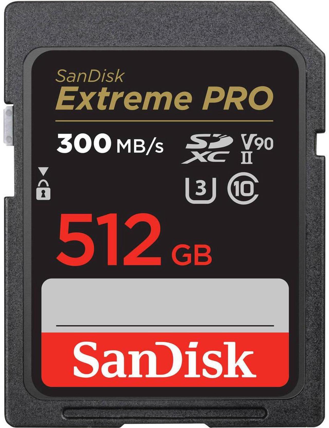 Alt view image 2 of 7 - SanDisk 512GB Extreme PRO UHS-II SDXC Card,2-Pack w/CFexpress B & SD Card Reader