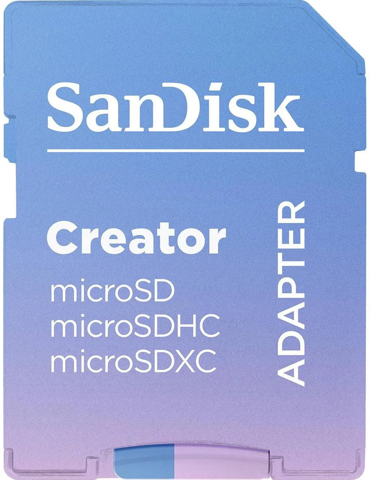 Alt view image 4 of 5 - SanDisk Creator Series 512GB UHS-I microSDXC Memory Card with SD Adapter