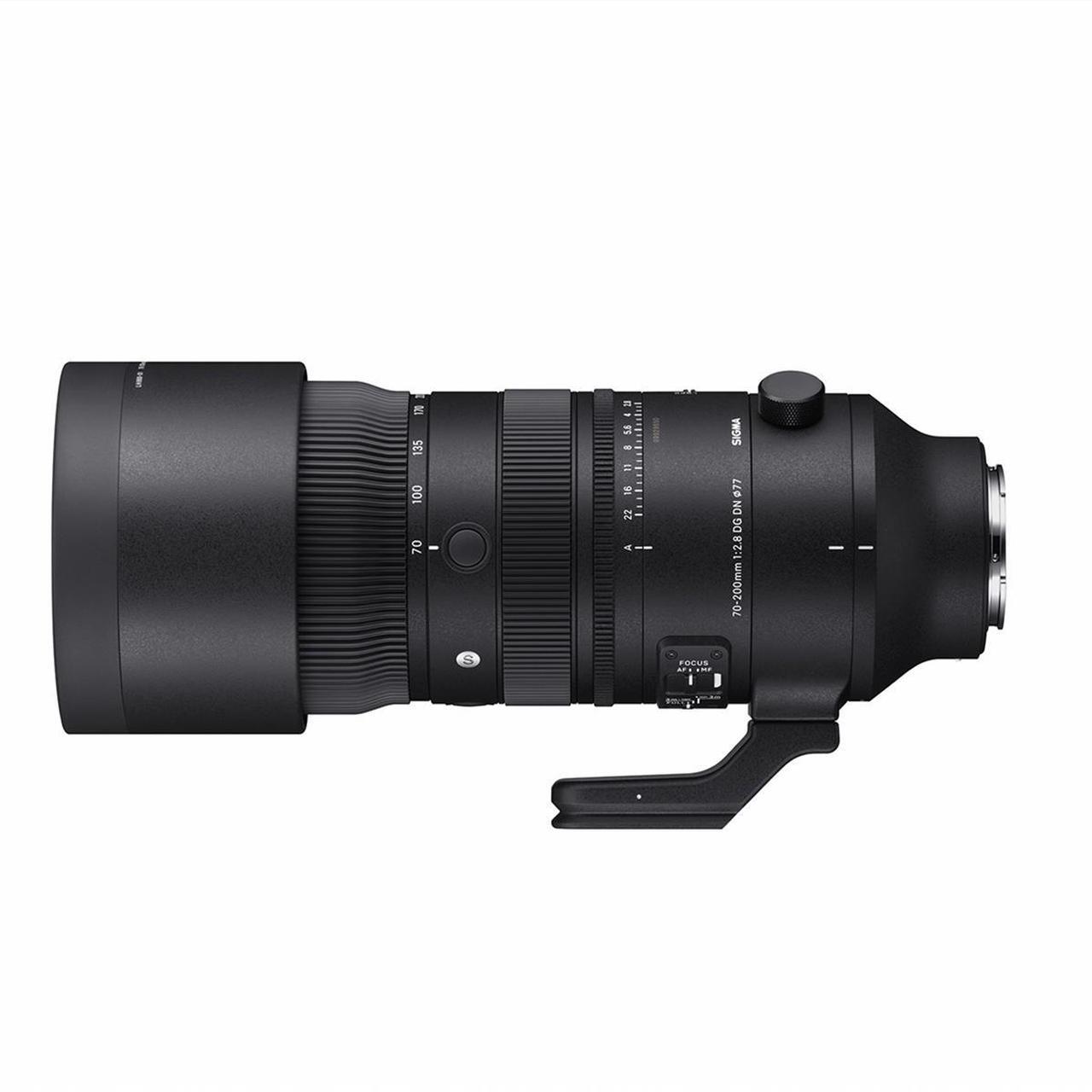 Alt view image 2 of 7 - Sigma 70-200mm f/2.8 DG DN OS Sports Lens for Sony E + Case + Filter +Cap Tether