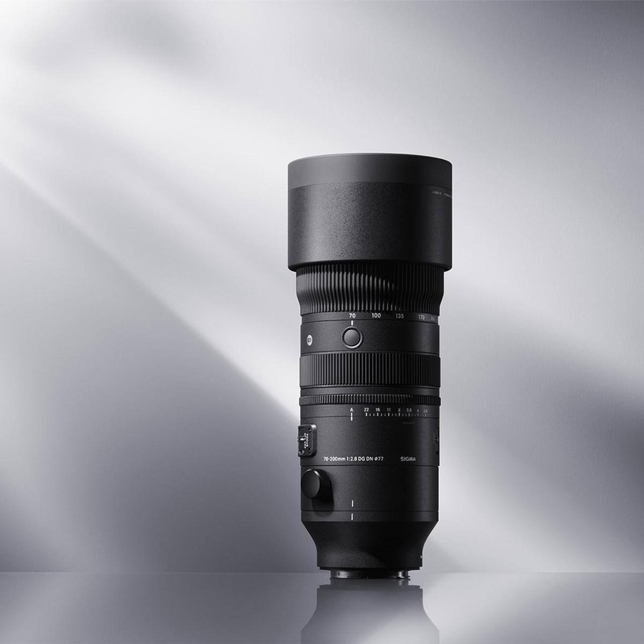 Alt view image 6 of 7 - Sigma 70-200mm f/2.8 DG DN OS Sports Lens for Sony E + Case + Filter +Cap Tether