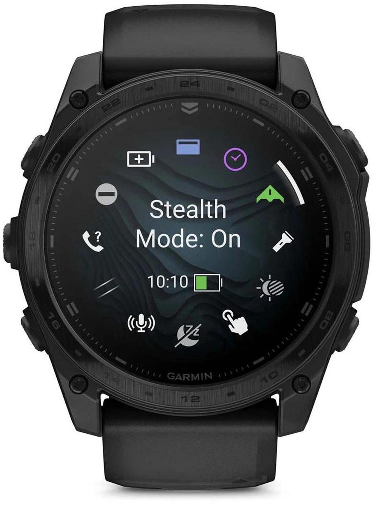 Alt view image 5 of 8 - Garmin tactix® 8 51mm, AMOLED Display, Premium Tactical GPS Smartwatch, Includes Applied Ballistics Ultralight Solver