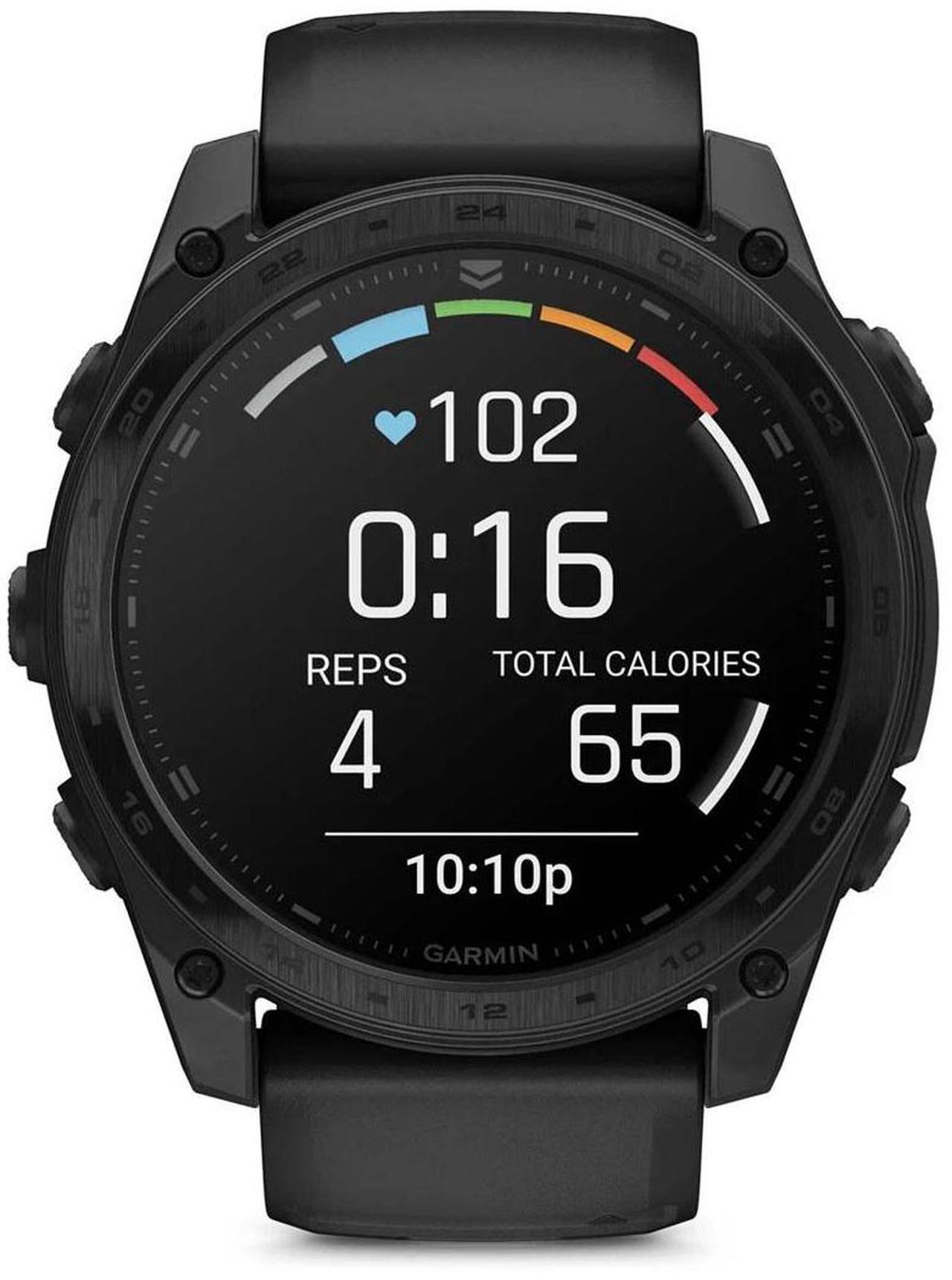 Alt view image 8 of 8 - Garmin tactix® 8 51mm, AMOLED Display, Premium Tactical GPS Smartwatch, Includes Applied Ballistics Ultralight Solver