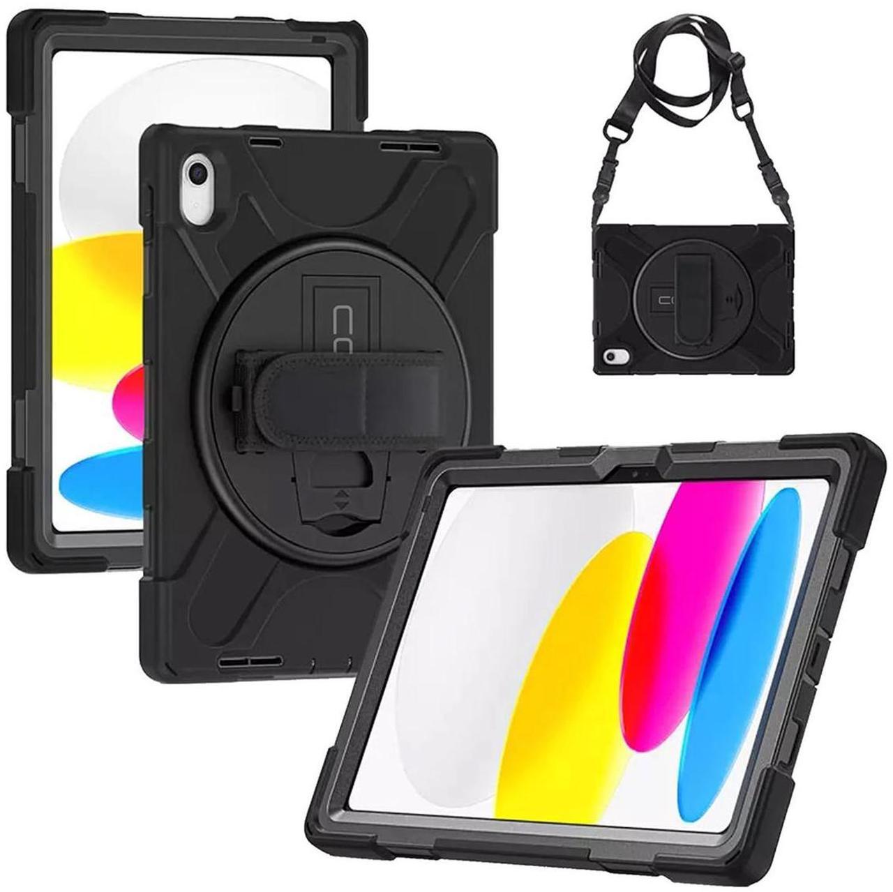Alt view image 9 of 9 - CODi Rugged Carrying Case for 10.9" Apple iPad 10th Generation Tablet C30705069