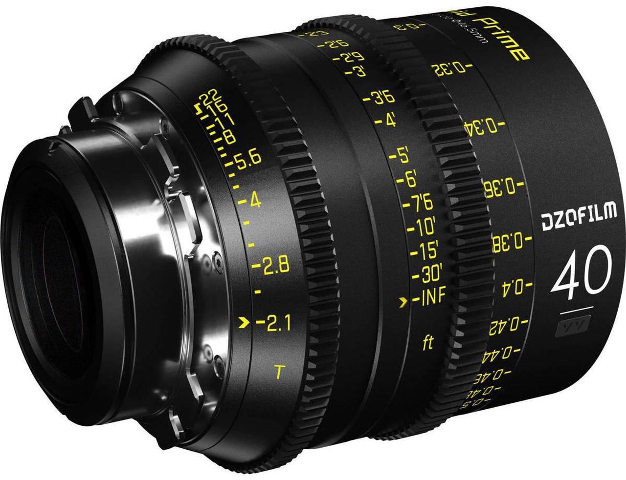 Alt view image 3 of 3 - DZOFILM Vespid Prime 40mm T2.1 Cinema Lens for PL & EF Mount #DZO-V04021PL