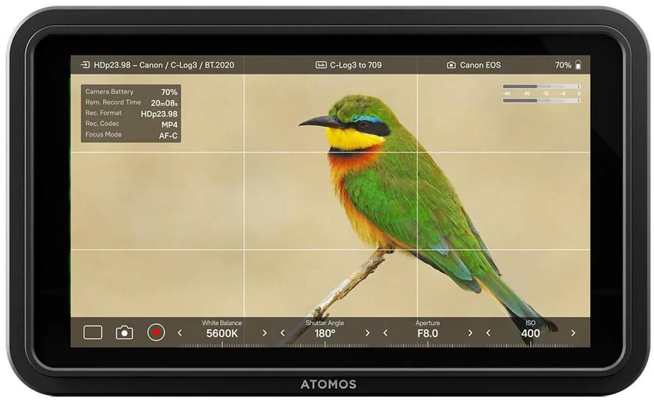 Alt view image 12 of 15 - Atomos Shinobi II 5.2" HDMI HDR Monitor - ATOMSHB003