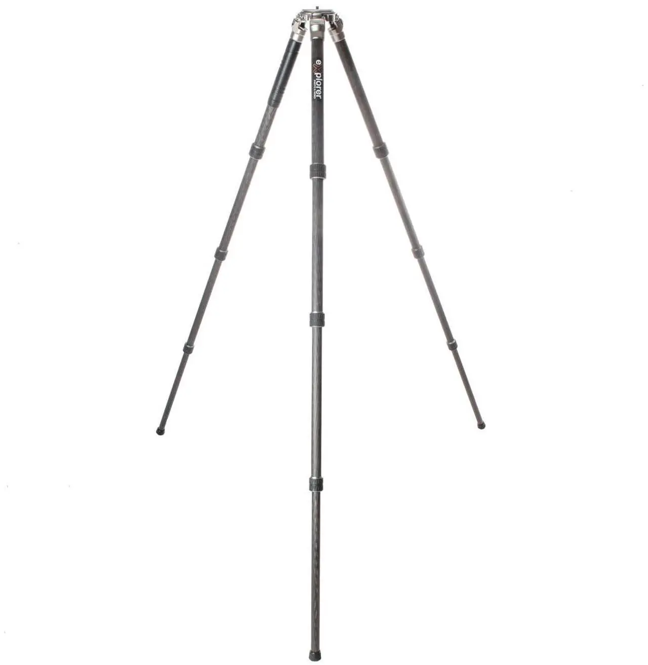 Alt view image 2 of 7 - Explorer EX-ACPRO Ascent Professional 4-Section Carbon Fiber Tripod