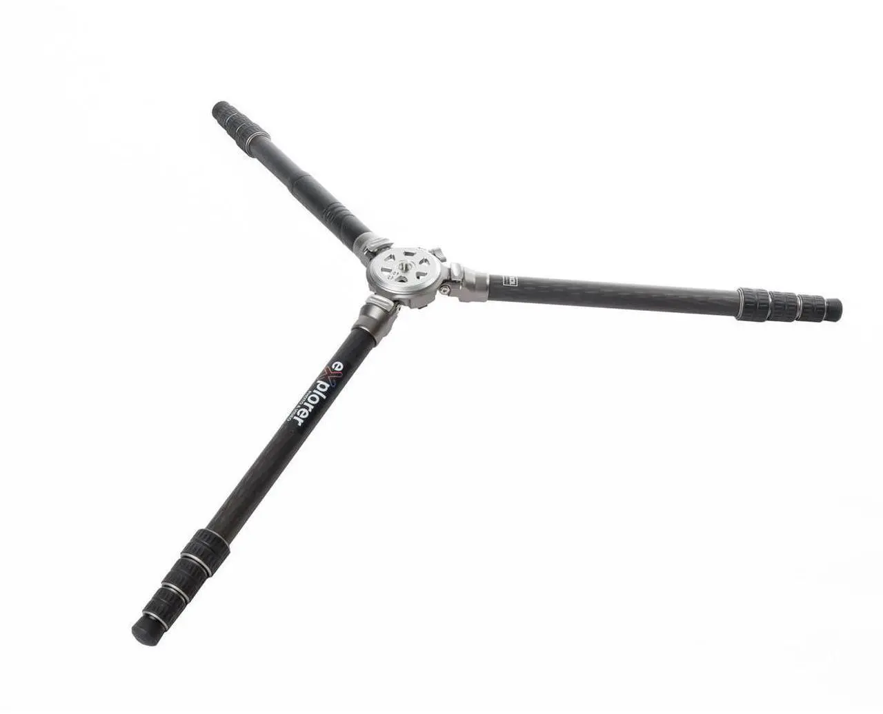 Alt view image 4 of 7 - Explorer EX-ACPRO Ascent Professional 4-Section Carbon Fiber Tripod