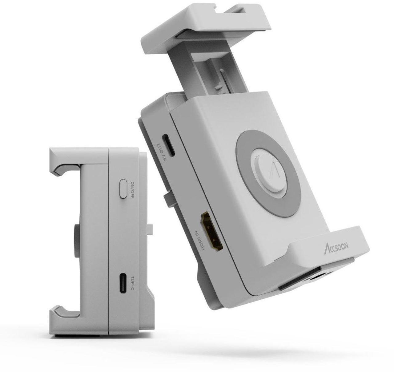 Alt view image 5 of 8 - Accsoon SeeMo HDMI to USB C Video Capture Adapter for iPhone and iPad Support 1080P 60FPS Video & Real-Time Monitoring/Streaming/Recording iOS 12.0 or Later iPhone/iPad Adjustable