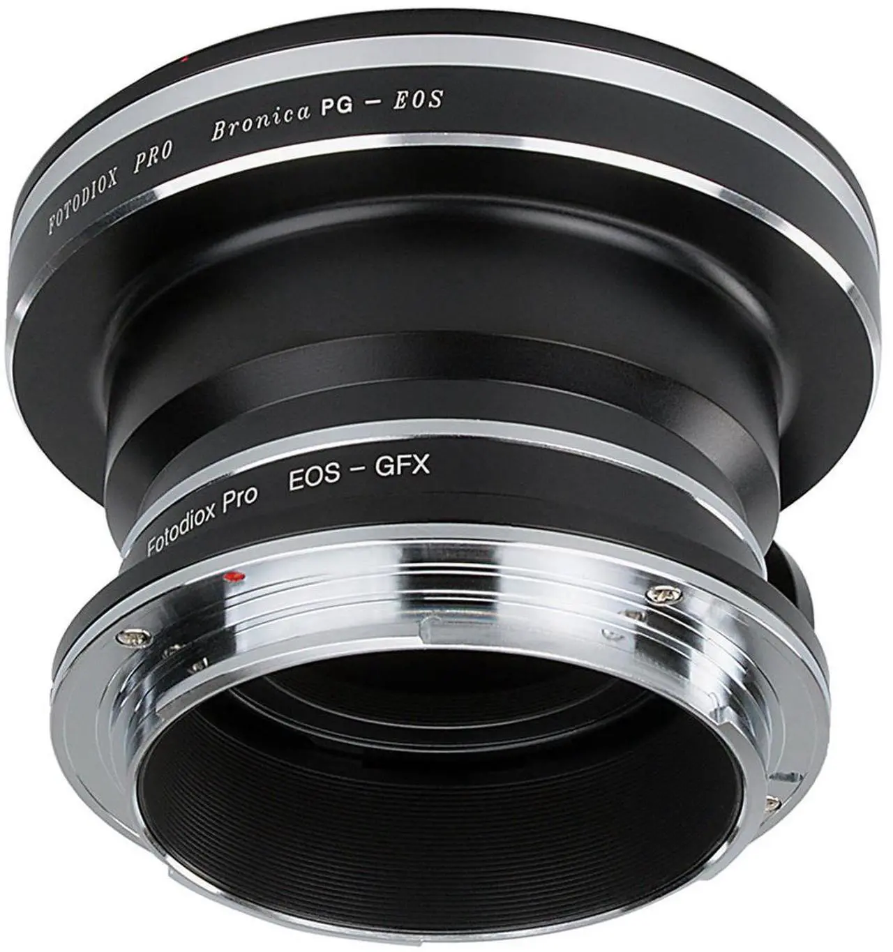 Alt view image 2 of 5 - Fotodiox Pro Lens Mount Double Adapter for Bronica GS-1 (PG) Mount SLR & Canon EOS (EF / EF-S) D/SLR Lenses to Fujifilm G-Mount GFX Mirrorless Digital Cameras