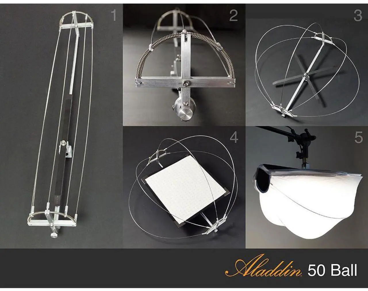 Alt view image 2 of 7 - Aladdin Ball 1 for Bi-Flex 1 Light #AMS-ADBALL50