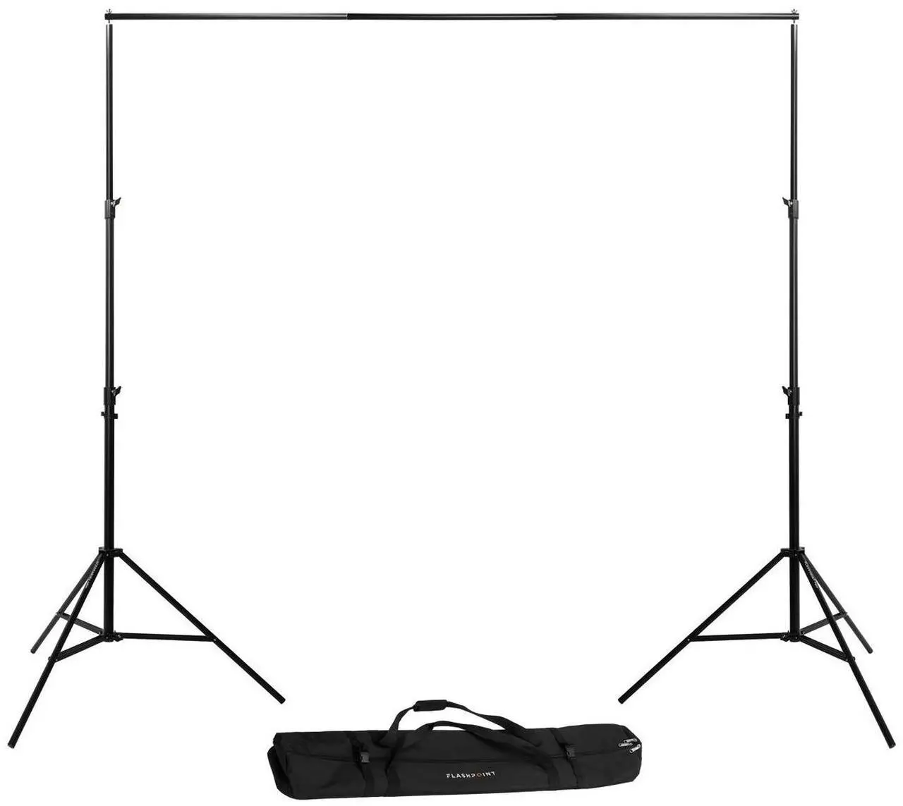 Alt view image 3 of 6 - Savage Widetone Seamless Background Paper, 86" wide x 36' Super White, #1 - Bundle With Flashpoint 10' Background Support System Air Cushioned, Microfiber Cloth