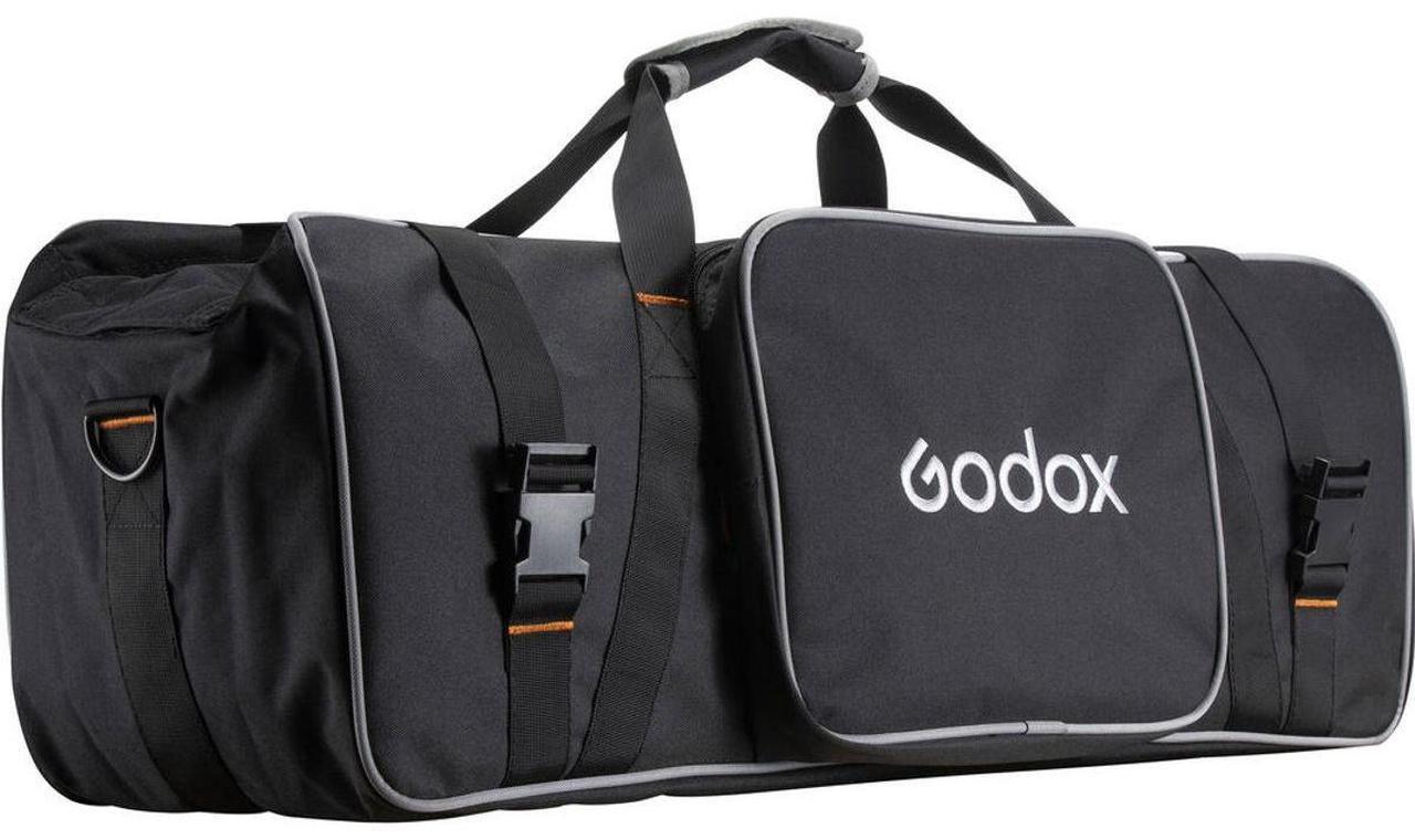 Alt view image 4 of 7 - Godox SL300III 330W Daylight 2-Light Kit w/2x Softbox, 9.5' Stand V2, CB-05 Bag