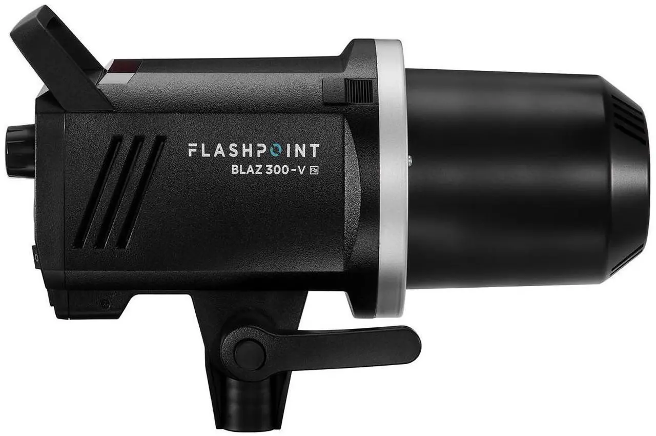 Alt view image 5 of 7 - Flashpoint BLAZ 300-V 300Ws R2 Studio Monolight Flash With 10W LED Modeling Lamp and Bowens Mount