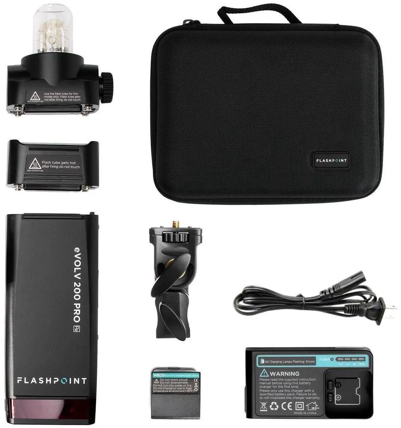Alt view image 2 of 7 - Flashpoint eVOLV 200 Pro - Godox AD200 Pro + R2 Mark II Trigger for Nikon