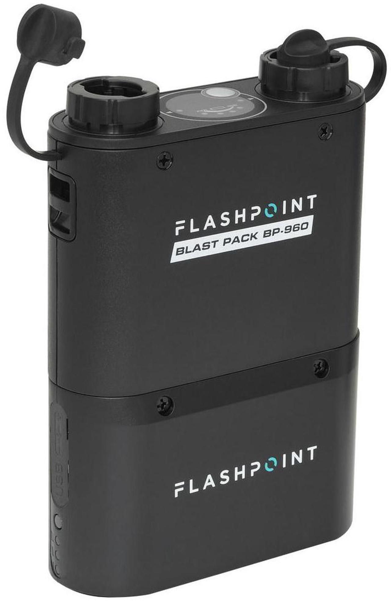 Alt view image 3 of 7 - Flashpoint X100 TTL R2 On Camera Flash With BP-960 External Power Pack For Fuji
